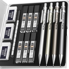 MB1000 Metal Mechanical Pencil Set, 4 Pack Mechanical Pencil 0.7mm picture