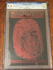 Extinction Parade #1 Red Foil Leather Cover Ltd 1000 CGC 9.9 Avatar Press picture