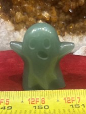 1pc Natural Green Aventurine Ghost Skull Quartz Crystal Skull Reiki Healing picture