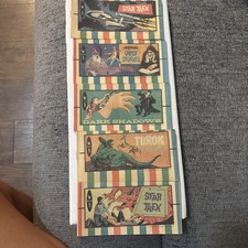 1975 Vintage Dan Curtis Old Complete Set of 9 Giveaway Mini Comics New Old Stock picture