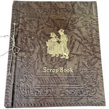 vintage 1940s Dutch-themed scrapbook picture