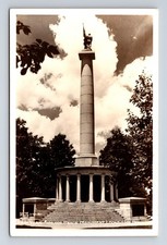 RPPC New York Peace Monument Lookout Mountain Tennessee TN Real Photo Postcard picture