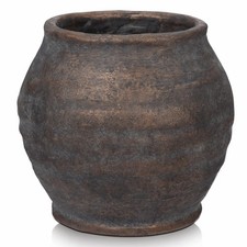 Briful Rustic Vintage Ceramic Pottery Vase, 6.1'' Farmhouse Table Decor picture