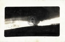1913 Tornado Cyclone RPPC Photo Postcard COPY picture