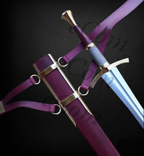 Hand Forged High Carbon Steel Viking Sword Sharp / Battle Ready Long Sword picture