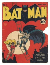 Batman (1940) 4 FRONT COVER ONLY picture