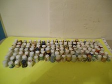 125 PCS Sewing Thimbel Collection Mint Condition picture