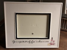 Lenox Wit & Wisdom Photo Frame 4x3 Cheese or Wine SKU 818969 picture