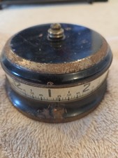 Vintage 1930s LUX Mystery Rotary Tape Measure Novelty Clock Made In USA, WORKS picture