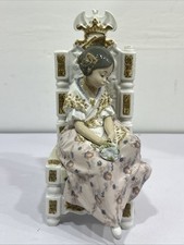 Lladro Second Thoughts 1397 Pepeta Cansadita Tired Valencian Girl READ picture
