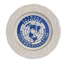Vintage 1958 Steubenville Adam Antique Altrusa International Convention Plate picture