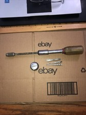 Vintage Stanley Yankee Handyman 633H Ratchet Screwdriver Push Drill w/bits picture