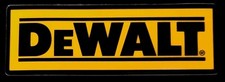 DEWALT STICKER 