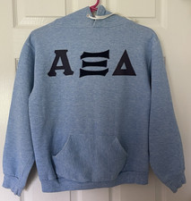 Vintage 1982 Alpha Xi Delta Hoodie (Size Small) picture