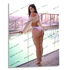 8x10 Huge Booty Latina Goddess Fit Girl Glamour EXCLUSIVE HQ+ Photo Print LA024 picture