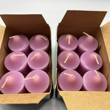 16 Partylite Votive Candles Purple  ORCHID Retired New Open Box V06672 picture