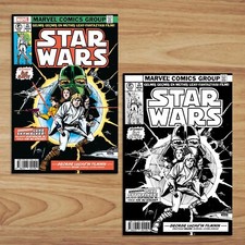 Star Wars #1 (1977) Turkish International Foreign Edition (Set of 2) picture