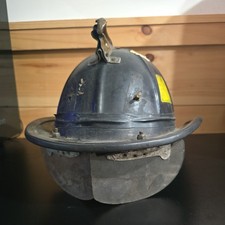 Vintage Cairns & Brother Cairns Flex Fiberglass Firefighter Helmet Fireman picture