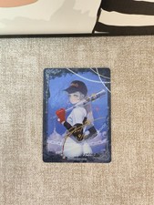 Wanmanshe - Alice in Wonderland Artist Signed Numbered Auto 29/30 Baseball Girl picture