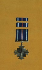 View of Military Medal the Distinguished Flying Cross Old Photo picture