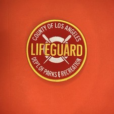 County Of Los Angeles California Parks And Recreation Lifeguard 4in Patch picture
