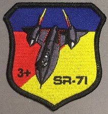 USAF Lockheed Martin SR-71 Blackbird licensed patch picture