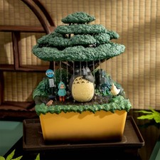 Studio Ghibli My Neighbor Totoro Water Garden Bonsai Figure From JAPAN #MD746 picture