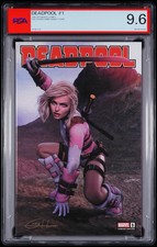 Deadpool #1 PSA 9.6 Greg Horn Gwenpool C2E2 2024 1ST app. Death Grip NOT CGC NM+ picture