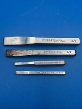 Vintage Craftsman All Steel Chisel Splitter Tool Lot Of 4 picture