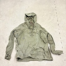 Vtg 1960s Vietnam Wet Weather Parka Men's USN Deck Jacket Medium picture
