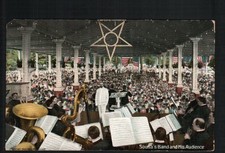 1909  WILLOW GROVE, PA * JOHN PHILIP SOUSA & HIS AUDIENCE  * POSTED  VINTAGE DB picture
