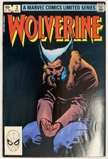 Wolverine #3 (11/1982) Limited Series~Chris Claremont & Frank Miller ~ Excellent picture