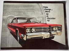 1967 CHRYSLER SALES BROCHURE/CATALOG. New Yorker, Newport,...40 pages. Vintage. picture