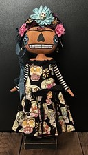 Grimitives Kaf Grimm Halloween  Doll Primitive Folk Art 14