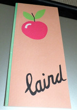 Rare LAIRD'S APPLE JACK brand RECIPES booklet 1934 February MINT picture