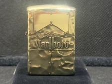 Marlboro Custom 2-side Zippo Lighter | Solid Brass Armor Zippo | Made In USA picture