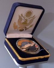 U.S. Navy USS Kitty Hawk CV-63 Challenge Coin in Velvet Case picture
