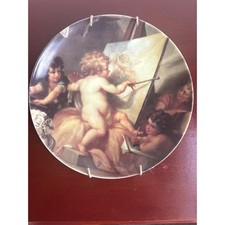 The Cherubs Collection Decorative Plate Renaissance Cherub Art Wall Decor 8in picture