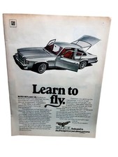 1975 Buick Skylark S/R Free Spirit Vintage Print Ad GM Learn to Fly 1970s Car picture