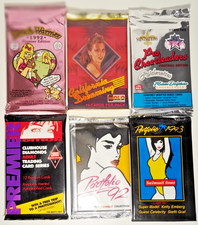VTG 1992-93 Six Sealed Packs of Adult Collector Trading Cards - Various Brands picture