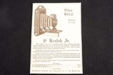 Antique 1918 Kodak No 2C Jr Camera Magazine Advertising 5 1/2 x 8'' V13 picture