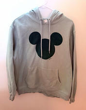 H&M Disney Mickey Mouse Pullover Hoodie Sweatshirt Mint Green Adult M picture