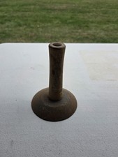 Vintage hog pig hide scraper old farmhouse picture