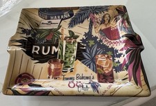 Vintage 2007 Tommy Bahama 88 Club Habana Ceramic Cigar Ashtray Cuban Bar Decor picture