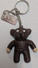 Vintage Official Mr. Bean Teddy Bear Keychain picture