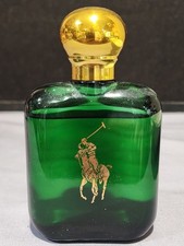 Vintage Ralph Lauren Cosmair Polo Aftershave Splash Cosmair 4oz Green Bottle picture