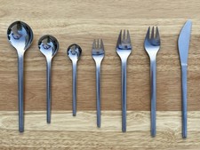 Rare Mid Century Danish Modern Raadvad Orion Flatware - Complete 7-pc Setting picture