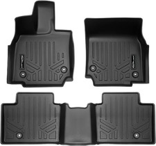 SMARTLINER All Weather Protection Custom Fit 2 Row Floor Mat Liner Set Compatibl picture