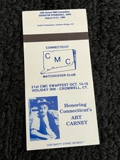 Vintage Celebrity Matchbook “Art Carney” picture