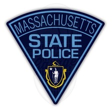 Massachusetts State Police 3” Sticker Decal Sheriff Fraternal MA MSP Constable picture